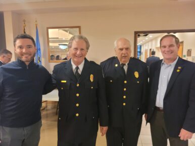 Christian Miele, Chaplian Dave Graham, Tony Coliano _ Jason Gallion