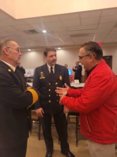 Jarettsville VFC leadership with Tony Giangiordano County Council District C